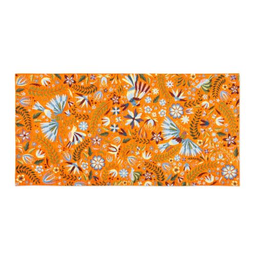 Passatoia da cucina, fantasia fiori messicani, 55x110 cm