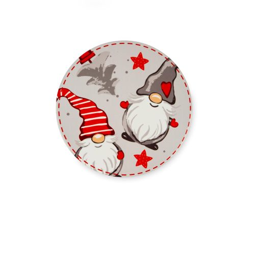 Sottopentola, 1 pezzo, ceramica, gnomi