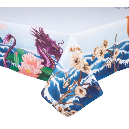 Tovaglia, stile orientale, 140x240 cm