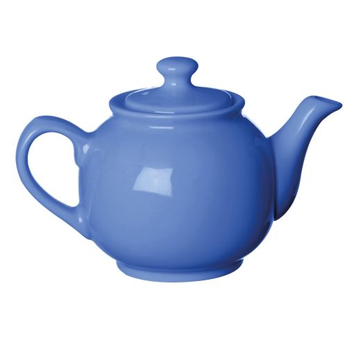 Teiera, azzurro, porcellana