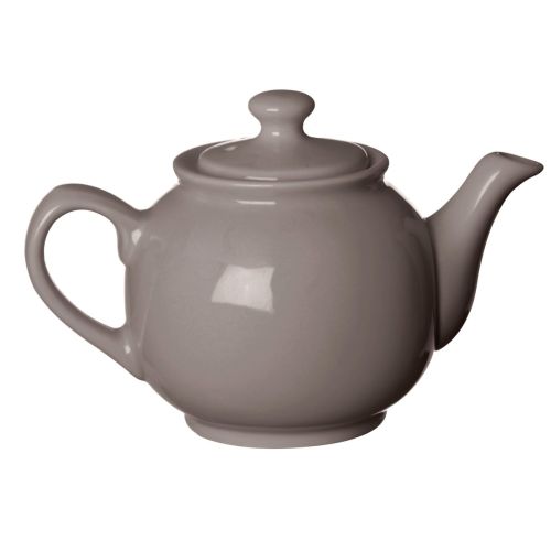 Teiera, grigio, porcellana