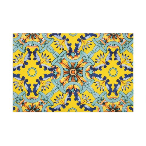 Tappeto multiuso, soft, 80x52 cm, stile siciliano
