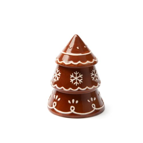 Biscottiera, abete, ceramica
