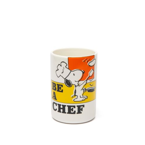 Portautensili, cilindrico, peanuts, ceramica
