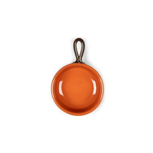 Tegame, in terracotta, 1 manico, 16 cm
