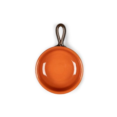 Tegame, in terracotta, 1 manico, 18 cm
