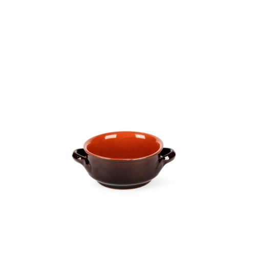 Casseruola, in terracotta, 2 manici, 12 cm