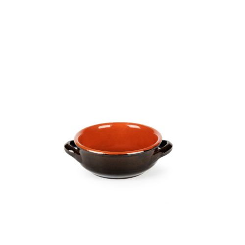 Casseruola, in terracotta, 2 manici, 14 cm
