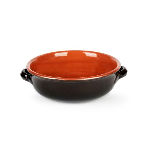 Casseruola, in terracotta, 2 manici, 26 cm