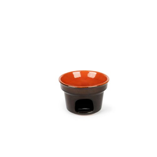 Fornetto bagna cauda, in terracotta, 14 cm