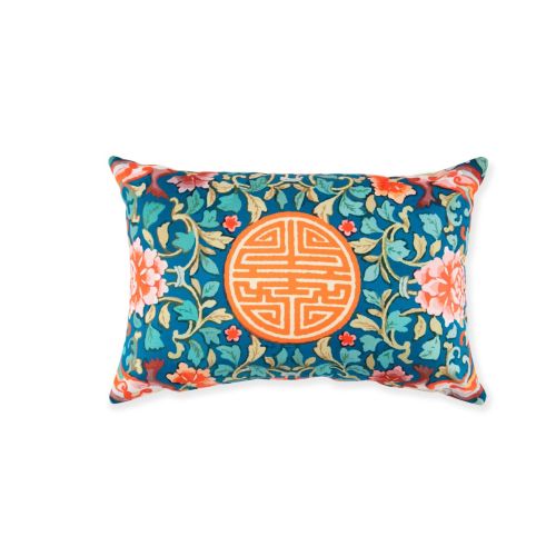 Cuscino decorativo, multicolore, stile orientale, 45x30 cm
