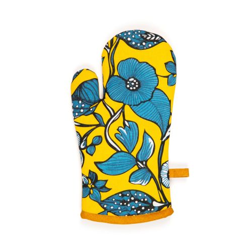 Guanto forno, stile africano, 32x18 cm