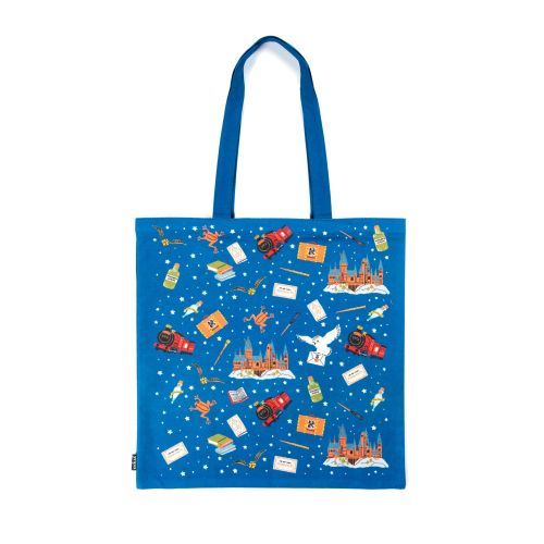 Shopper, 100% cotone, 41,5x41,5 cm, harry potter