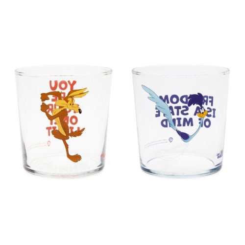 Bicchieri acqua, 2 pezzi, vetro, 250 ml, beep beep