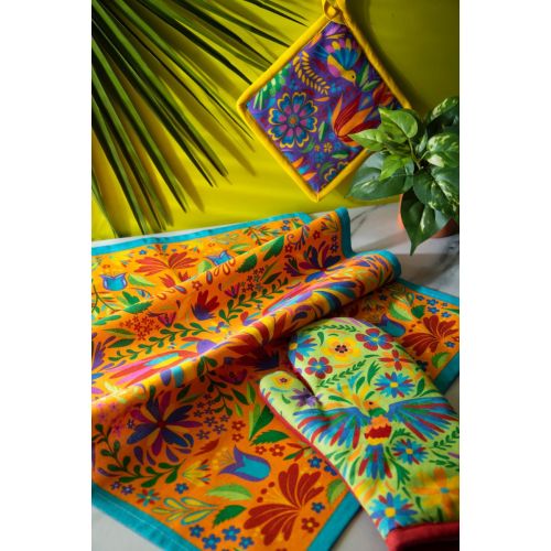 Presina, multicolore, stile messicano, 20x20 cm
