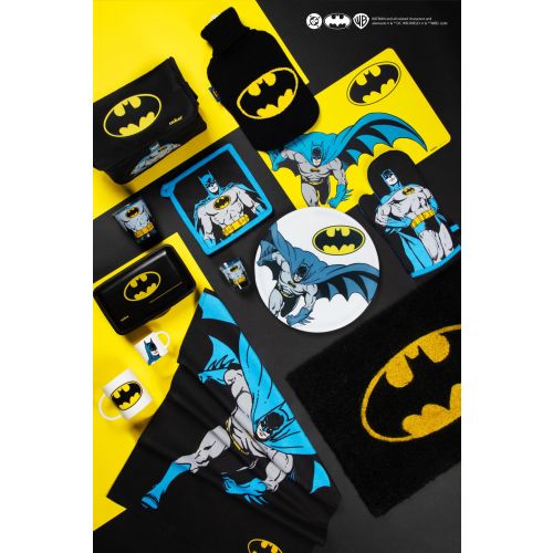 Zerbino batman, cocco, nero, 60x40 cm