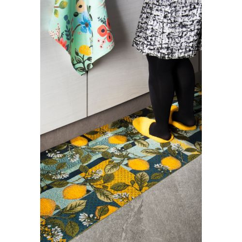 Ciabatte in spugna, 100% cotone, misura s/m, giallo