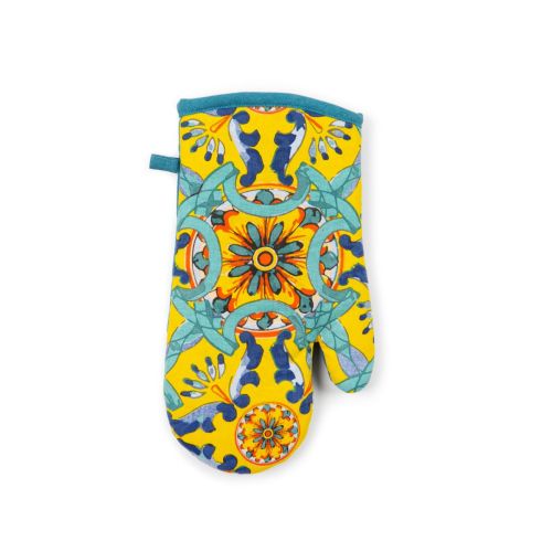 Guanto forno, stile siciliano, 32x18 cm