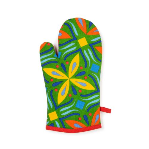 Guanto forno, multicolore, 32x18 cm