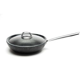 Wok Vesuvio - In alluminio, da 28 cm