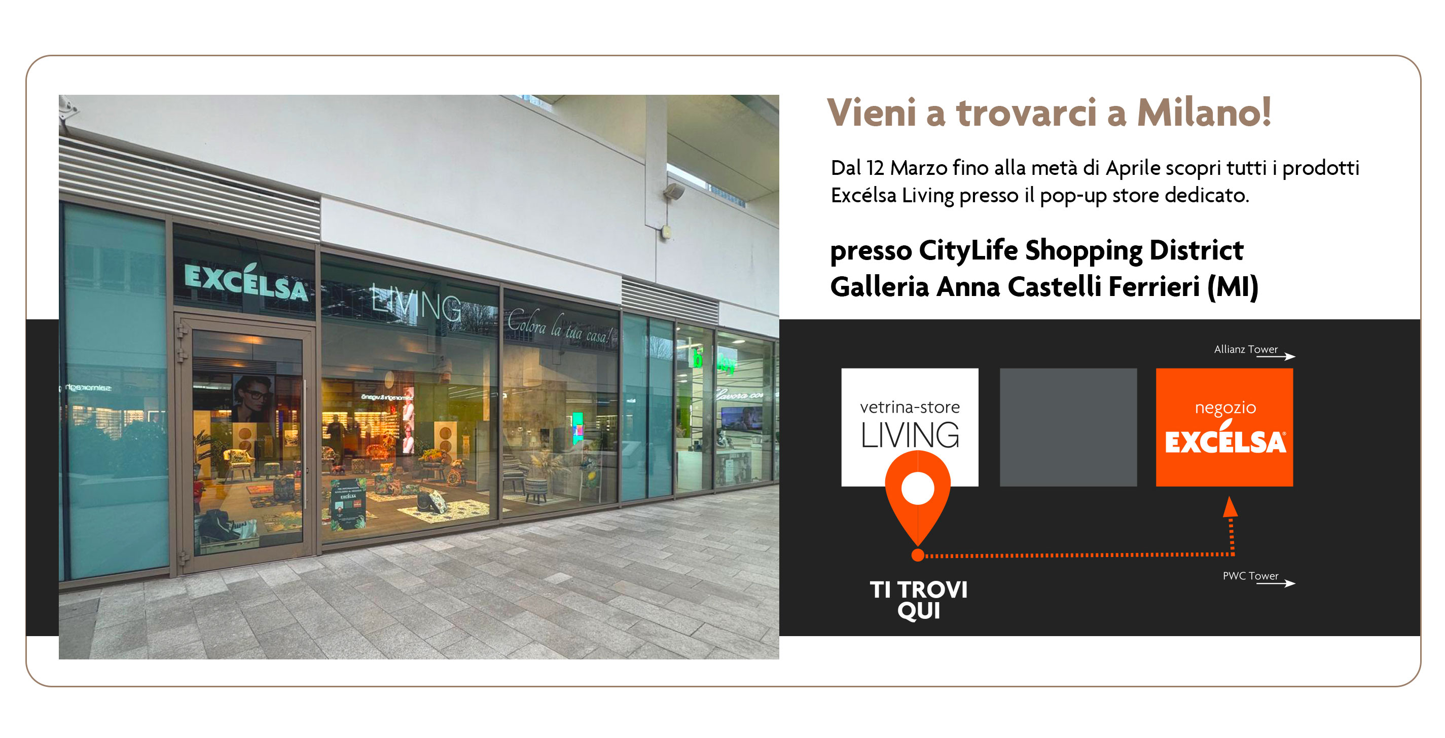 Excélsa Living - Iscriviti alla Newsletter