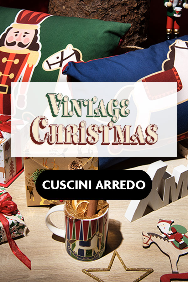 Excélsa Cuscino Arredo Vintage Christmas