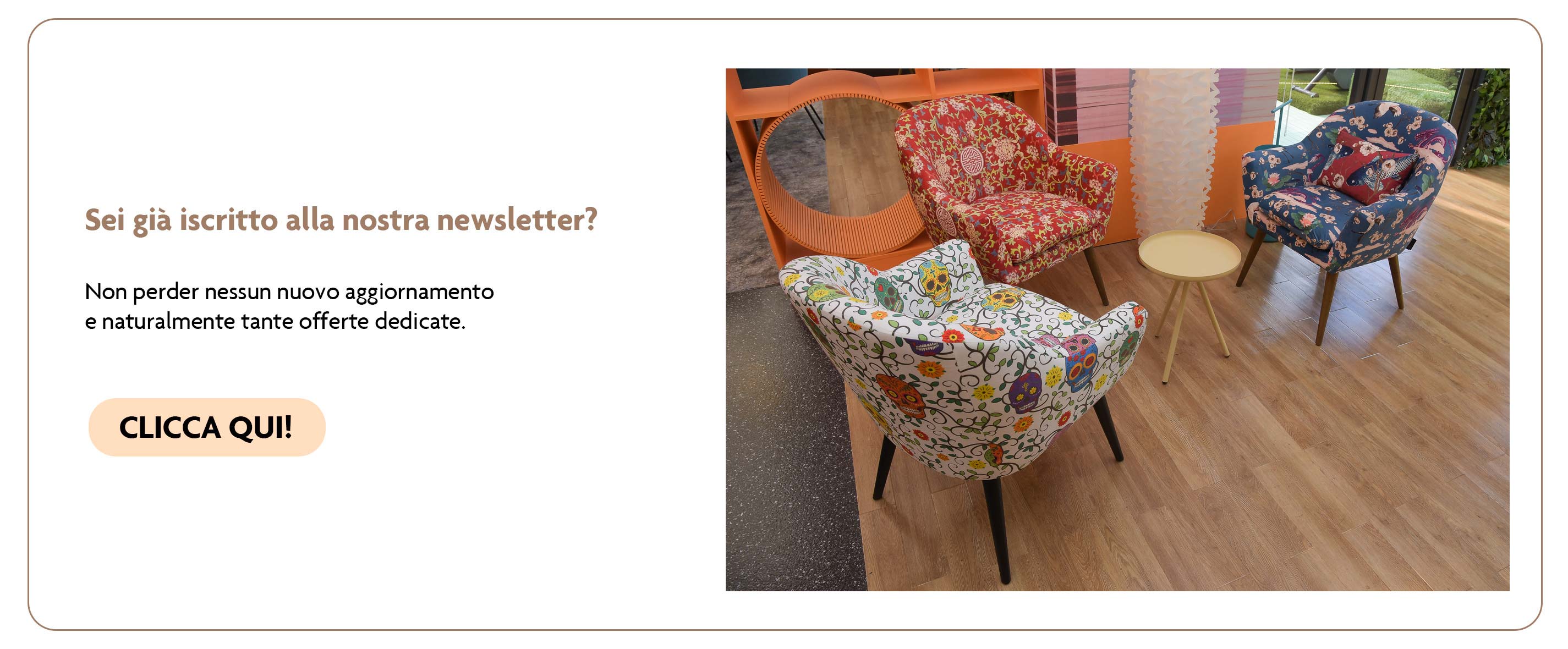 Excélsa - Iscriviti alla Newsletter